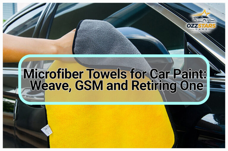 Microfiber Towels for Car Paint: Weave, GSM and Retiring One