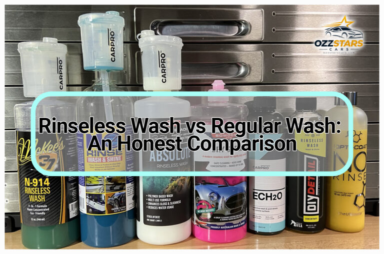 Rinseless Wash vs Regular Wash: An Honest Comparison
