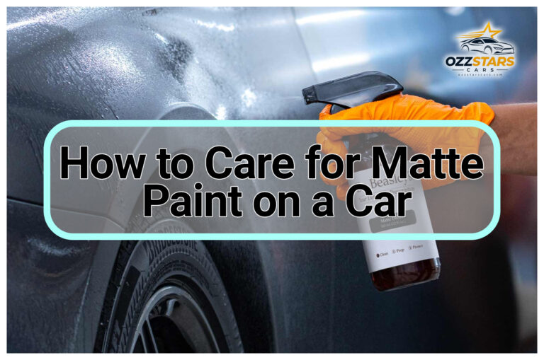 How to Care for Matte Paint on a Car