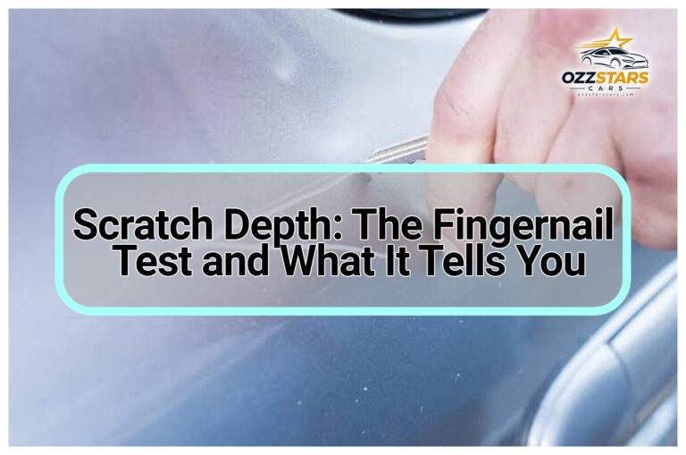 Scratch Depth: The Fingernail Test and What It Tells You