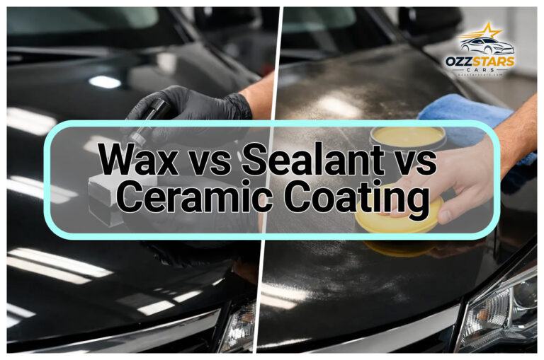 Wax vs Sealant vs Ceramic Coating