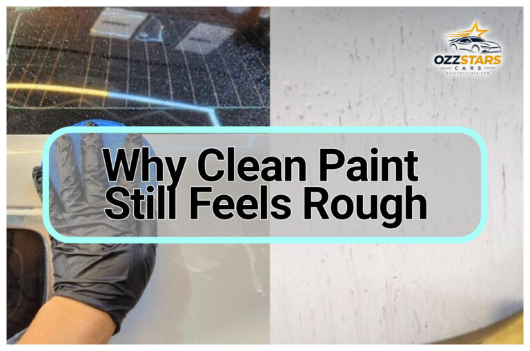 Why Clean Paint Still Feels Rough
