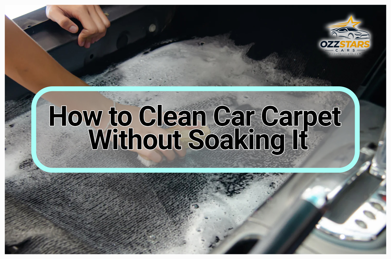 How to Clean Car Carpet Without Soaking It